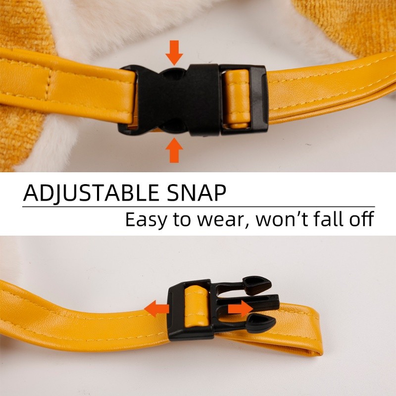 Have Multi Unisex Women Warm Earmuffs Thicken Ear-flapped Hat Winter Cold-proof Cashmere Lei Feng Cap Cat Ears Russian B - Image 4