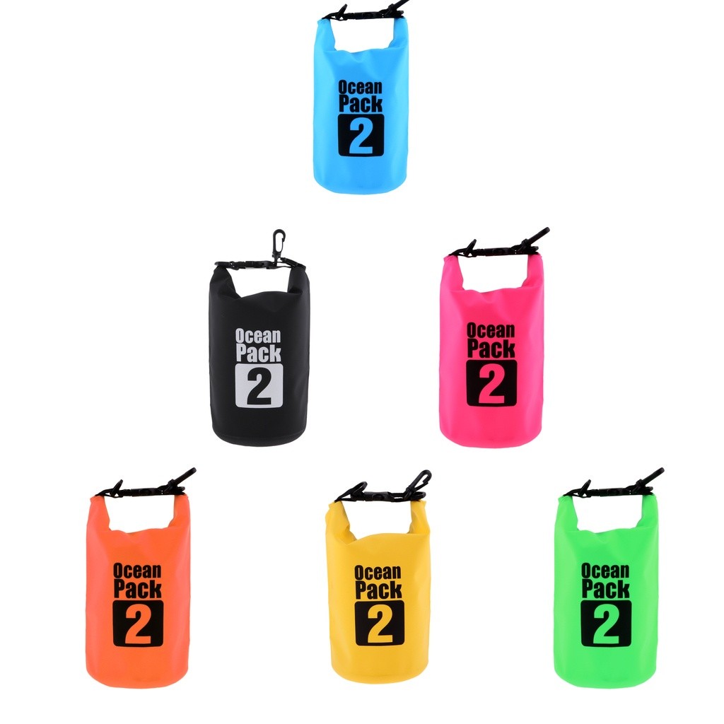 Fashion Accessory 2L Waterproof Dry Bag Stuff Sack Canoeing Boating Kayak Raft Drifting Beach - Image 3