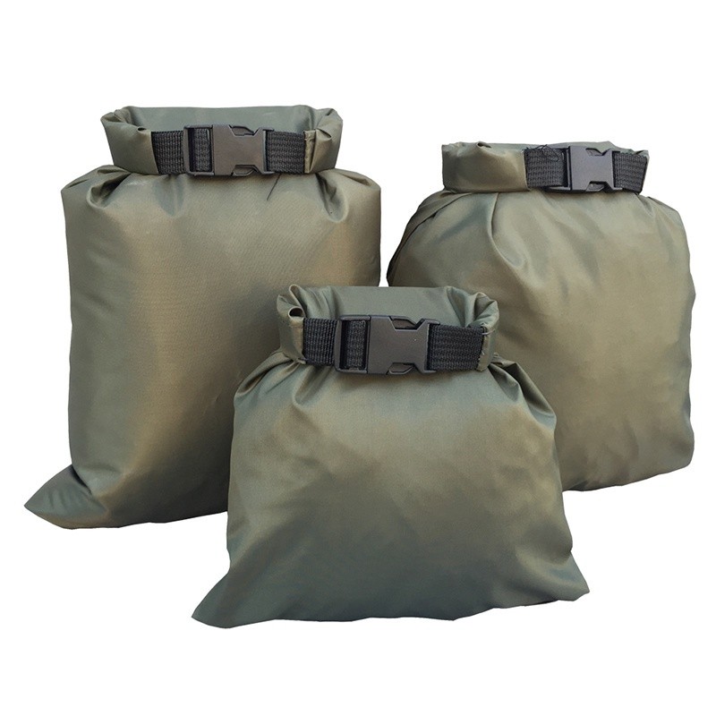 Daily Trendy 3pcs/Set Waterproof Bag 1.5L Super Dupont Coated Silicone Nylon Green Storage Dust Outdoor - Image 2
