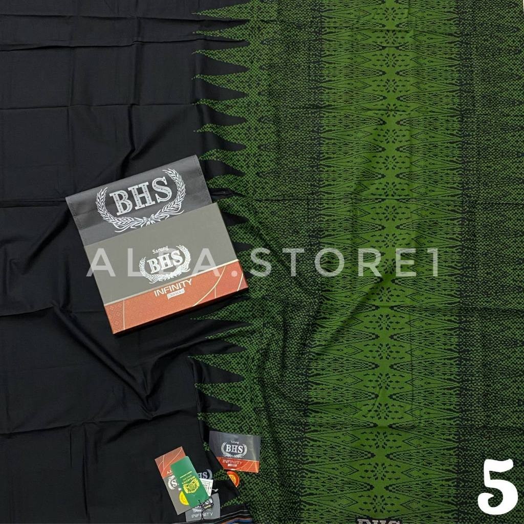 Bhs Infinity Grade Silver Sarong 100% ORI BHS Infinity Silver//BHS Infinity Silver Batik Sarong