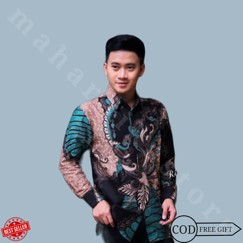 Purpose Reliable KEMEJA BATIK PRIA LENGAN PANJANG BAHAN KATUN READY SIZE M SAMPAI XXL - Image 3