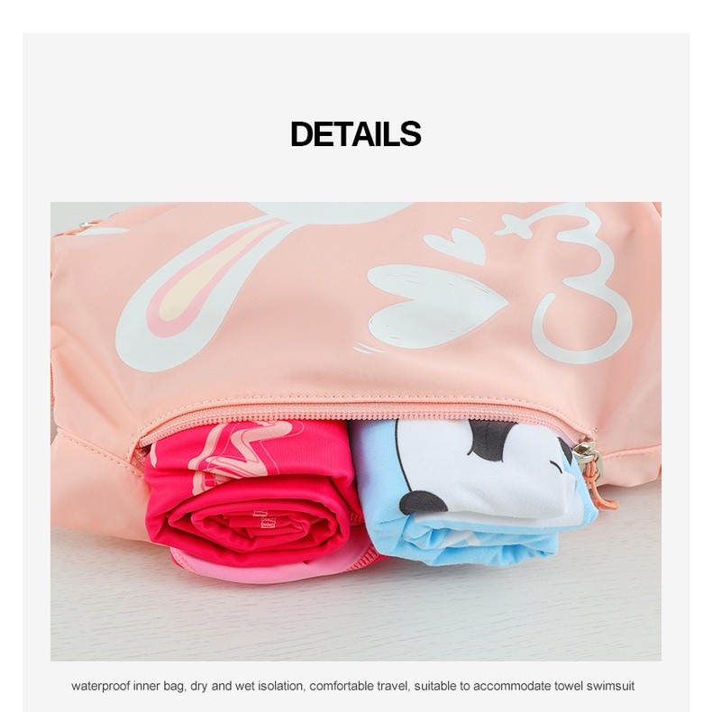 Style Outdoor CAMEL dry wet separation waterproof storage swimming bag Trendy - Image 5