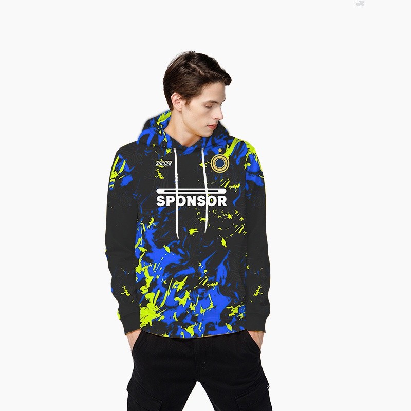 Essential Purpose Jersey 3D Digital Printed Hoodie Fashion Autumn Winter Hooded Sweatshirt Foreign Trade Cross-Border... - Image 4