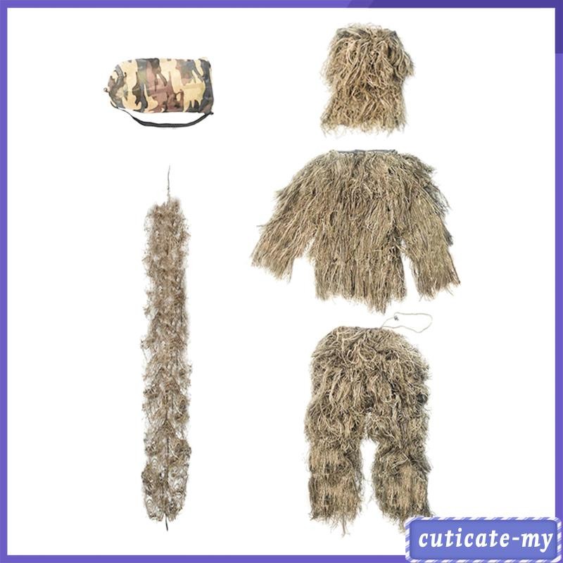 Have Essential Children Ghillie Suit Disguise Combat Wargame Photography Forest Quality - Image 5