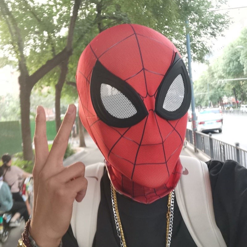 Purpose Versatile HQ Topeng Spiderman Mask costume kids halloween adult cosplay superhero Have Multi - Image 5