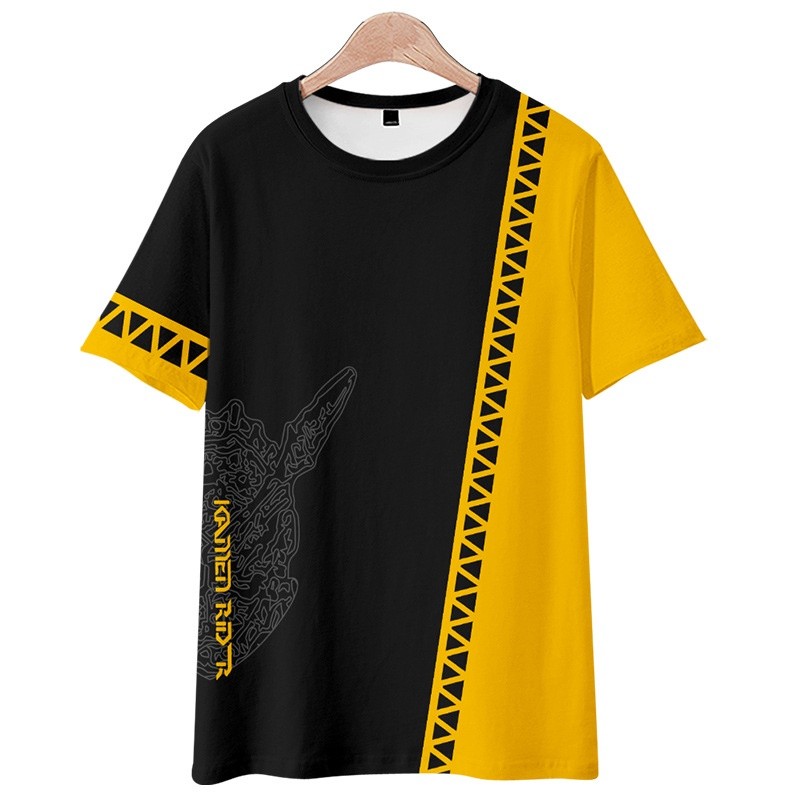 Quality Purpose Kamen Rider Merchandise Short-Sleeved T-Shirt DECADE Zio Impression Bottoming Shirt Anime Clothes Ess... - Image 4
