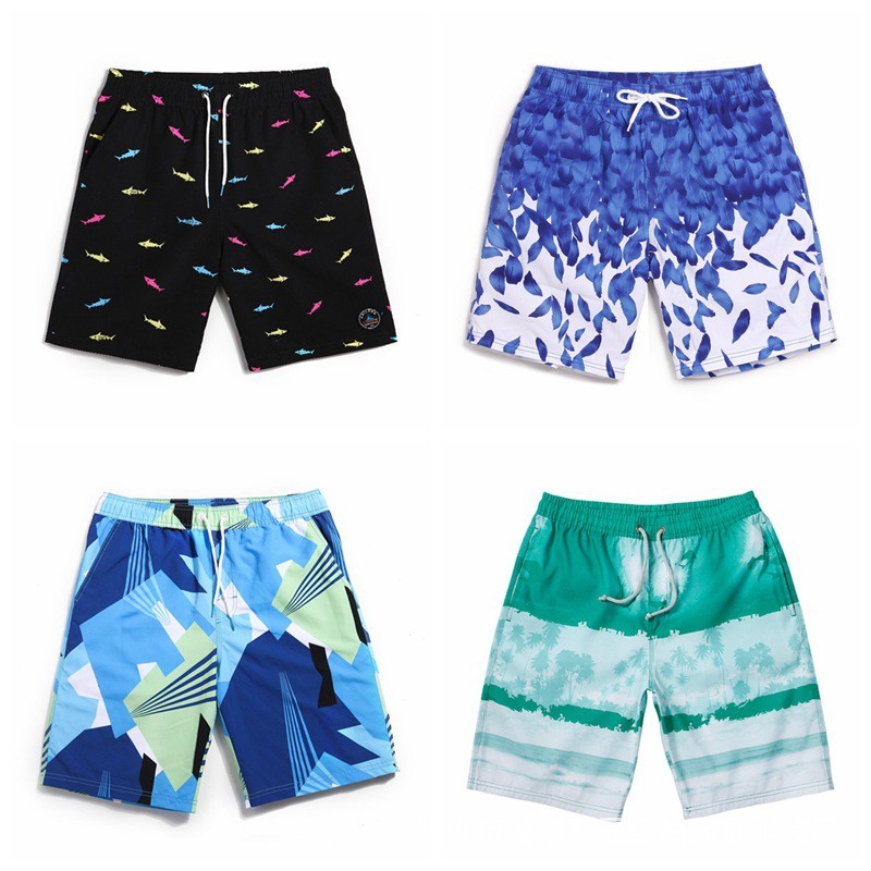 Versatile Purpose Random style！Men's Pants Casual Shorts Beach - Image 4