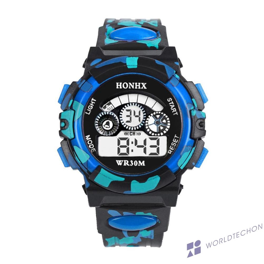 Casual Classic Outdoor Multifunction Waterproof Boy Sports Electronic Children Watches WO Sport Timepiece - Image 5