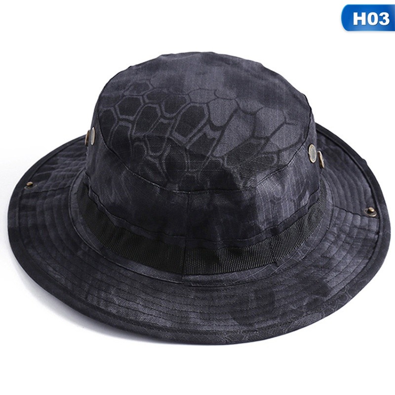 Quality Essential Combat Camo Army Military Boonie Bush Jungle Sun Hat Outdoor Hiking Fishing Cap Purpose - Image 3