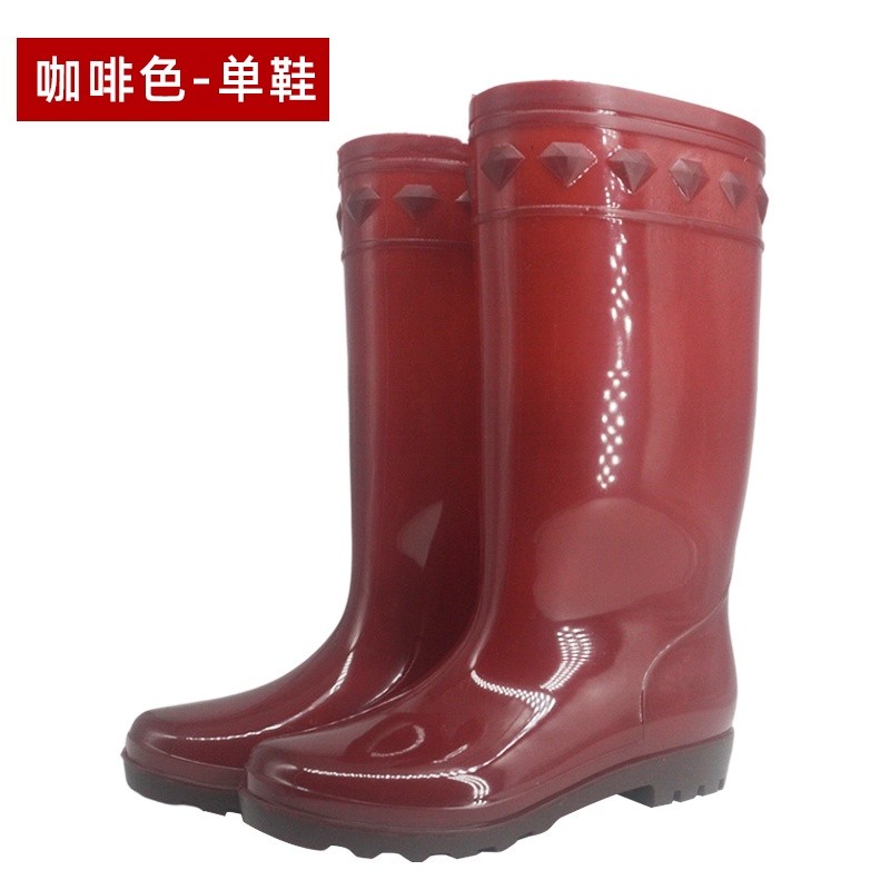 Hardware Professional YUELVDA SB-226B new women's high tube rain shoes tool waterproof outdoor rainy day - Image 5