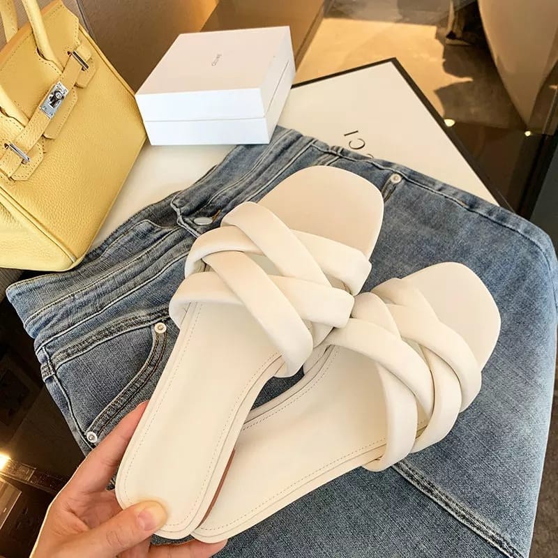 Trendy Chic Kokop Sandals Women Cross Strap Woven VT 22 Daily - Image 3