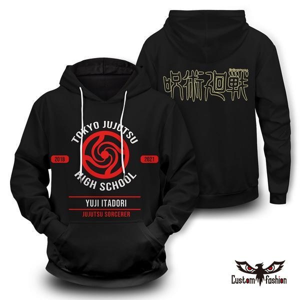 Reliable Multi 【CustomFashion】Jujutsu Kaisen Hoodie Harajuku Hoodies Anime Clothes Unisex Man Kid Jacket OverSize... - Image 4