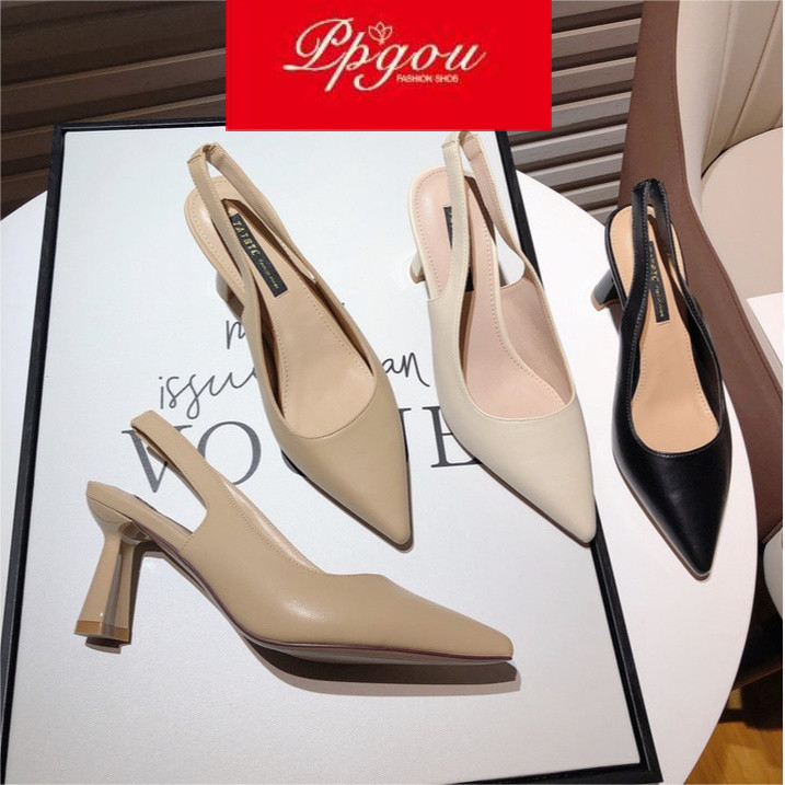 Must Multi (35-42)High heels women Korean Fashion Girl New versatile French high-heeled sandals chunky - Image 2