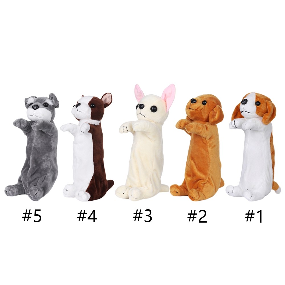 Daily Casual SUER 1PC Doll Kawaii Coin Purse Handbags Student Stationery Plush Pencil Case - Image 5