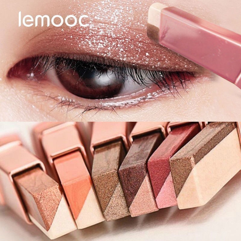 Gradient Two-tone Eyeshadow Stick Waterproof Sweatproof Colourpop Eyeshadow Makeup Eye Shadow