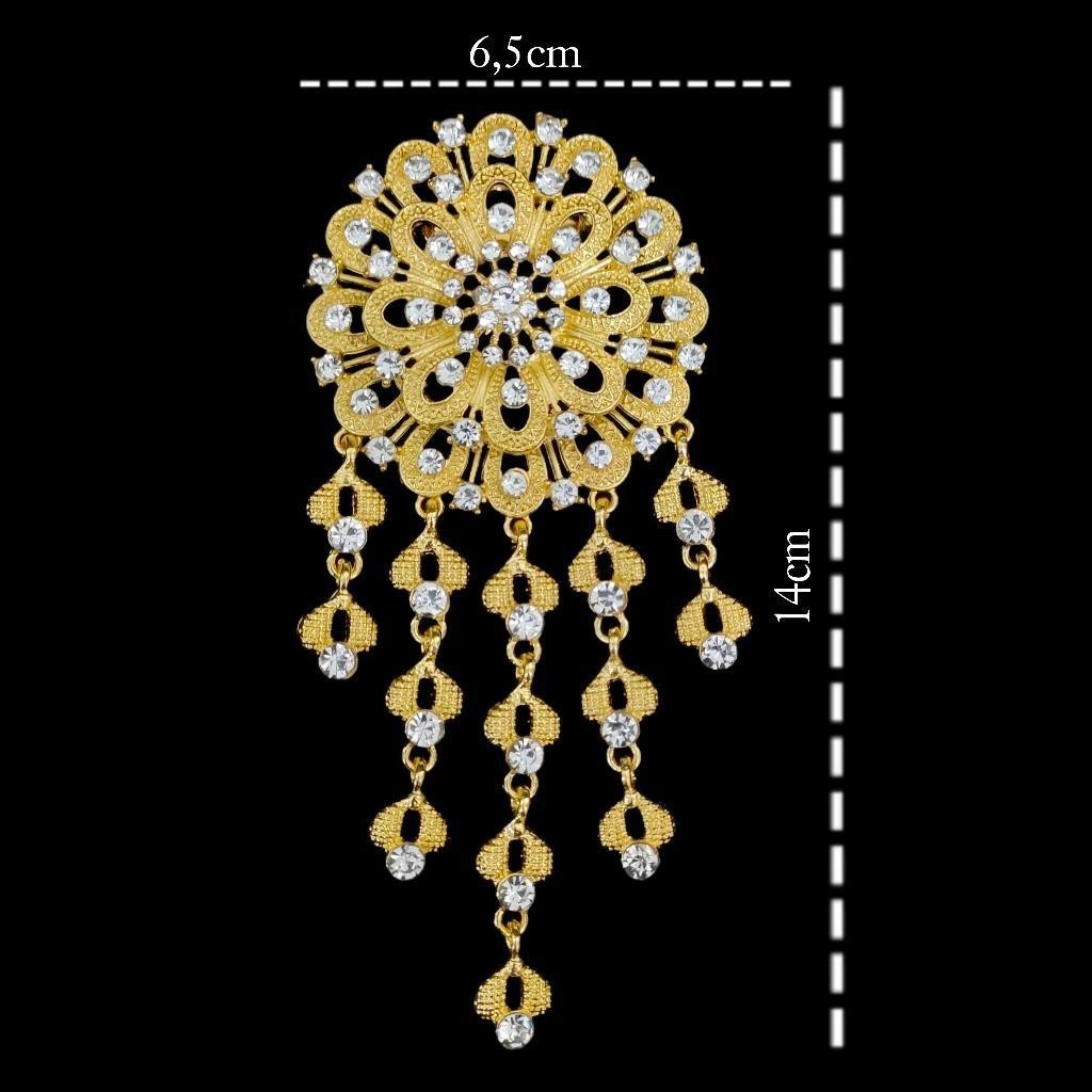 Multi Versatile Bros Kebaya Kutubaru / Bross Kutu baru /Bros Dada Pengantin Premium - Image 5