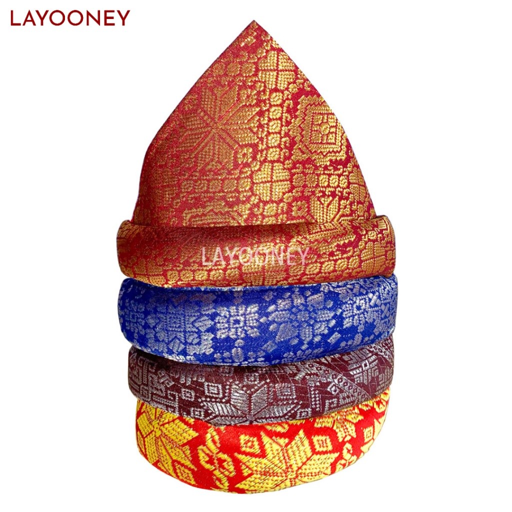Premium Must Tanjak Songket Crown Typical Of Palembang Malay Traditional Versatile Reliable - Image 2