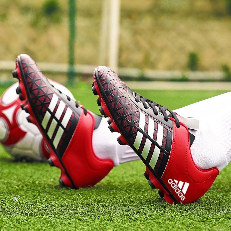 Plus size 31-43 Sneakers Kasut budak Lelaki Men Shoes Football Shoes Men's Soccer Shoes AG Outdoor Kids boy Soccer Boots