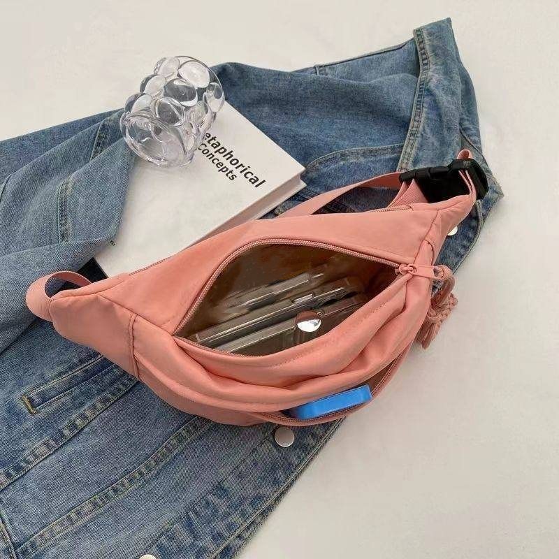 Chic Accessory Black Men Waist Pouch Chest Pack Water-resistant Outdoor Sports Crossbody Casual Travel UNISEX Shoulde... - Image 2