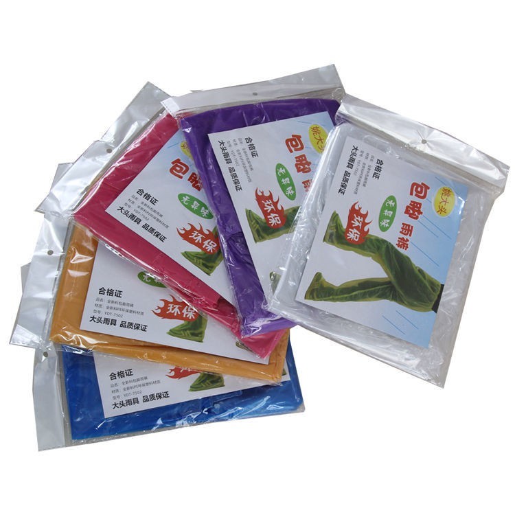 Versatile Essential Seluar hujan sekali pakai yang dilekatkan dengan kaki dilapisi jaket luaran Reliable Have - Image 5