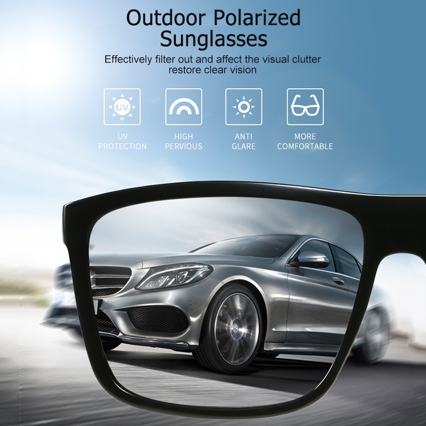 Reliable Purpose LouisWill Men Sunglasses Polarized Classical Fashion Glasses UV400 Outdoor Activities Sports Drivi - Image 3