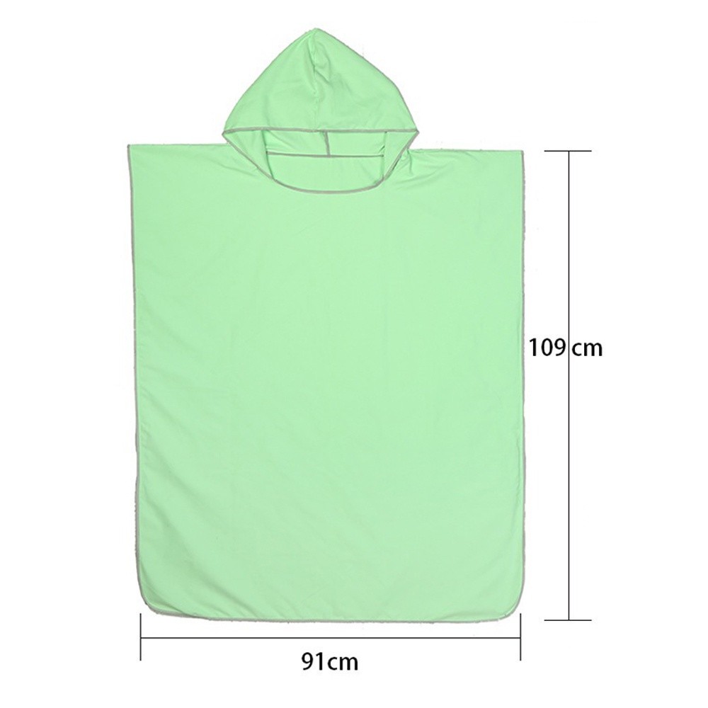 Premium Have WATTLE Microfiber Beach Changing Towel Quick-Dry Robe Surf Poncho Swimming Bathing Surfing Summer Dress ... - Image 4