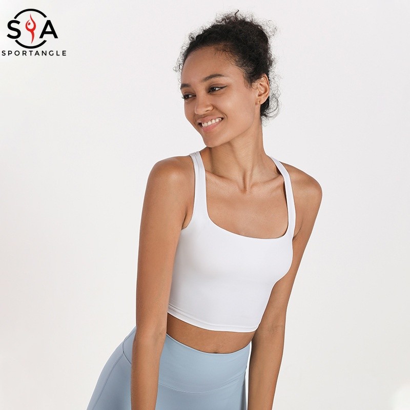 Have Must 【Sportsangel】Sports bra cross back sport women exercise shockproof running fitness yoga - Image 5