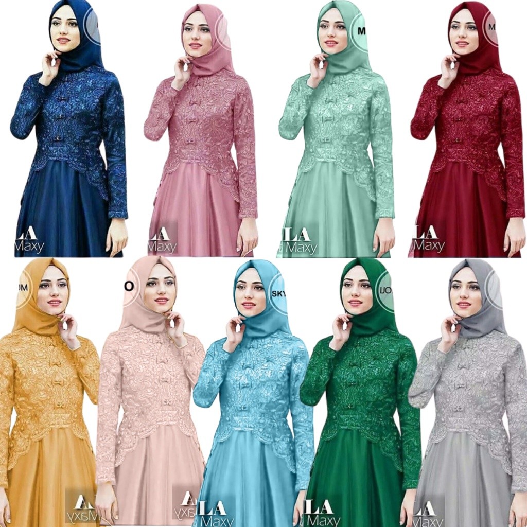 Durable Reliable Gamis MAXI SYARI MUSLIMAH PREMIUM JUMBO SIZE M XXL Purpose Must - Image 3
