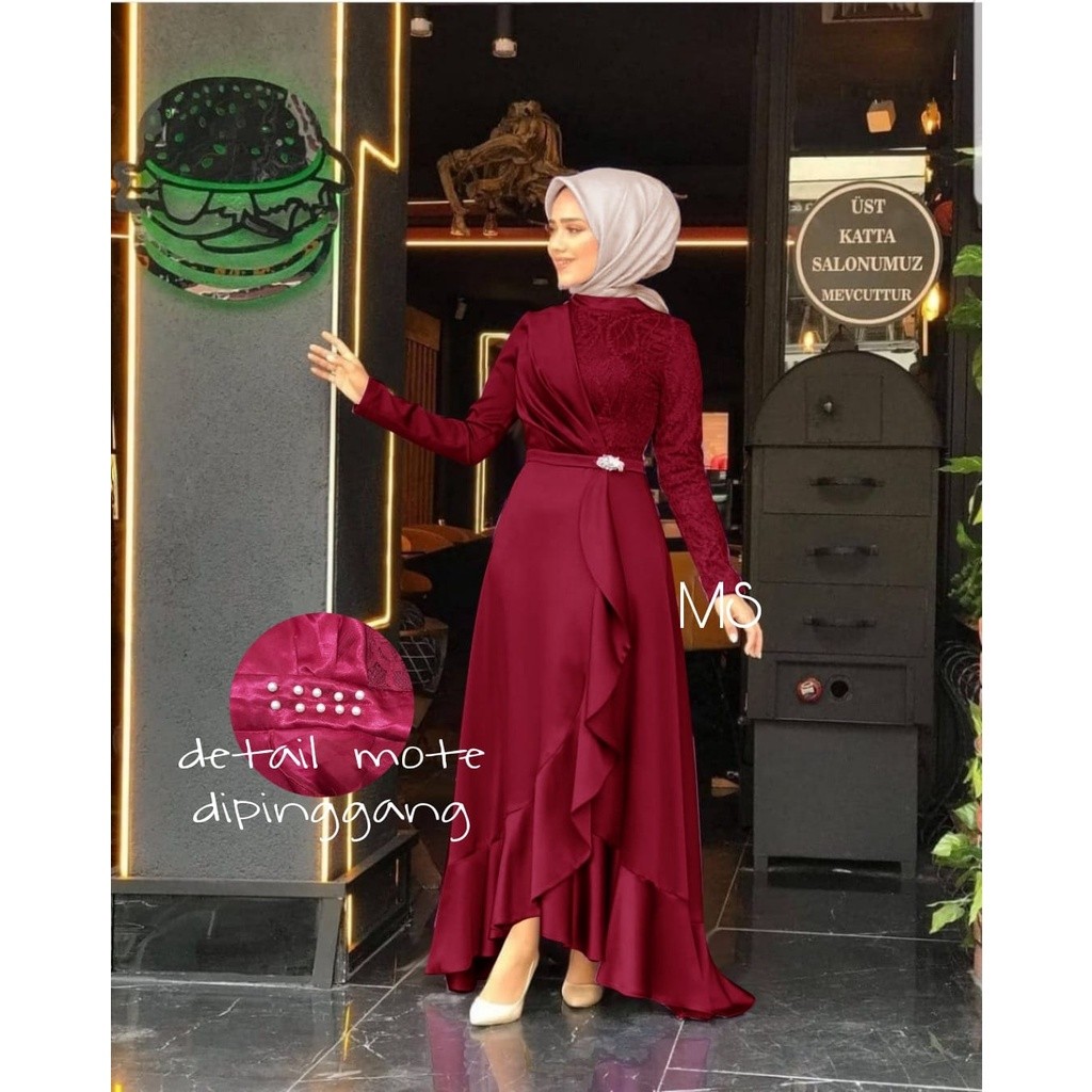Reliable Versatile Pcs MAXY KALISTE Women's Clothing DRESS GAMIS 4 Size M L XL XXL MS No VIDEO REVIEW Product - Image 2
