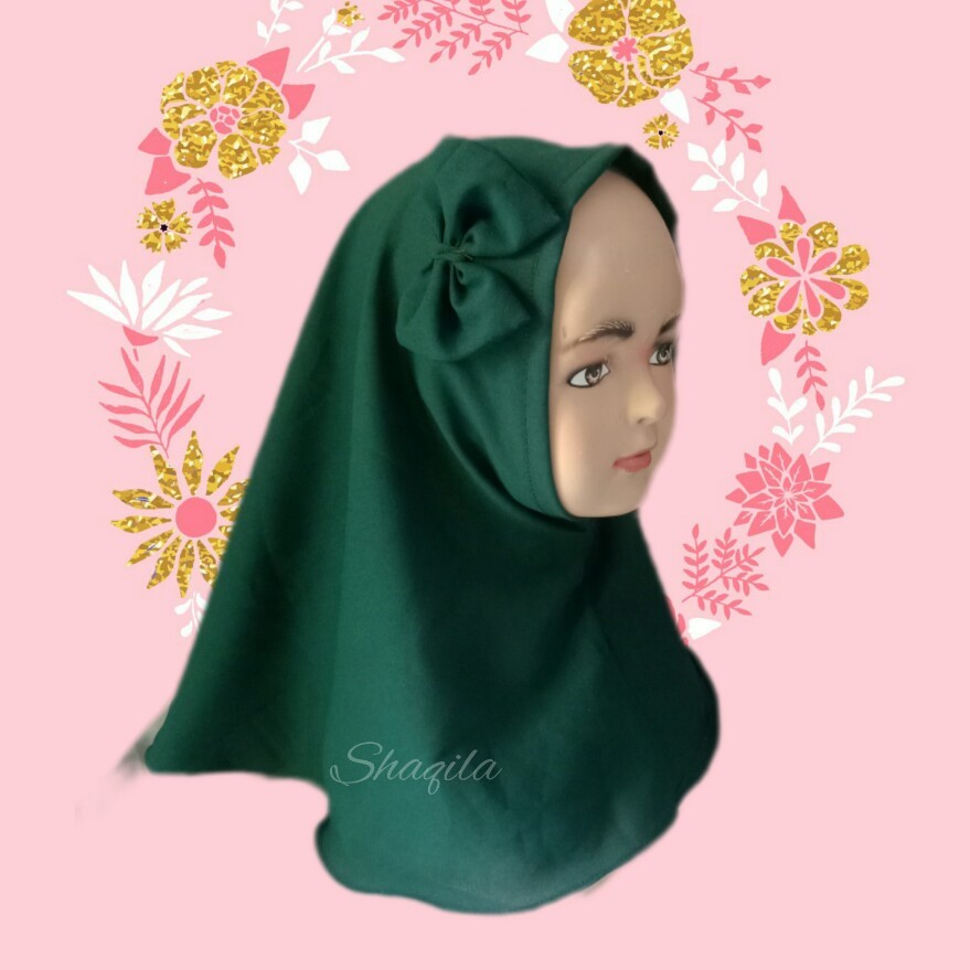 Must Premium 0-1 Year Old Baby hijab / Girls Veil fita Cute muslim fashion Raya Essential Quality - Image 5