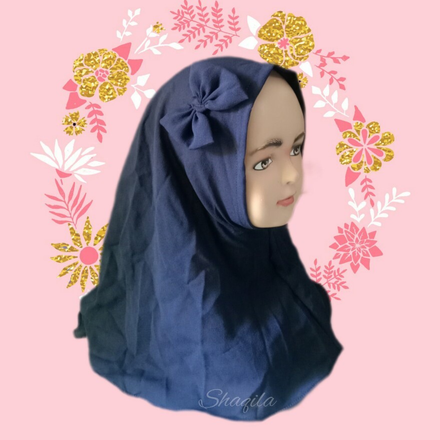 Must Premium 0-1 Year Old Baby hijab / Girls Veil fita Cute muslim fashion Raya Essential Quality - Image 3