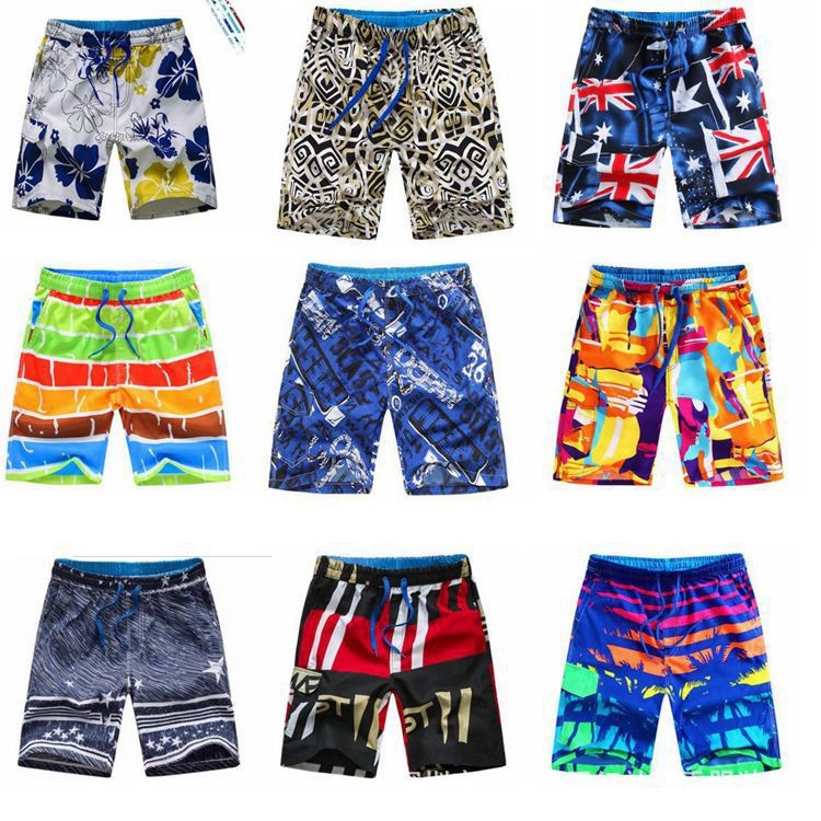 Versatile Purpose Random style！Men's Pants Casual Shorts Beach - Image 5