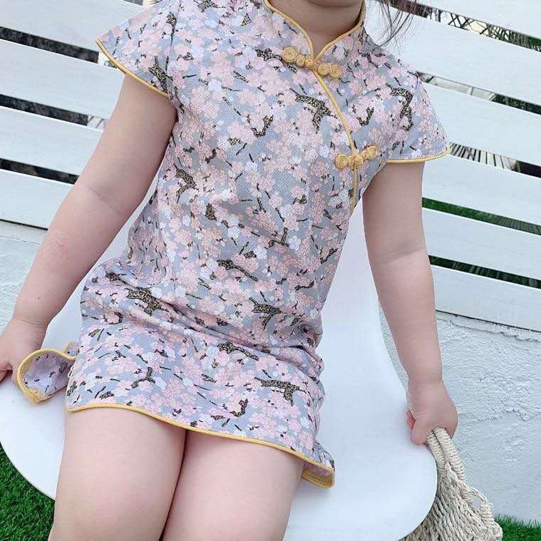 Durable Multi CNY Baby Girls Cheongsam Dress Retro Multicolor Chinese New Year Princess Spring Festival Dresses Quali... - Image 4