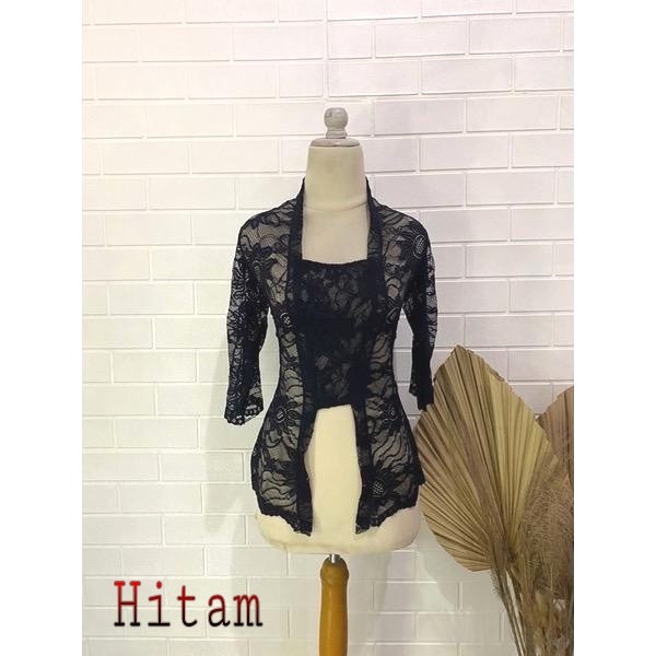 Reliable Must Bali Javanese Blouse Sofia Brocade Kebaya Cord Cornelli glitter - Image 5