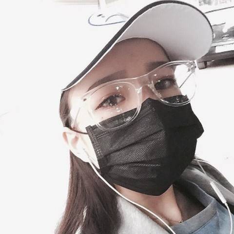 Have Must cermin mata spek glasses spec Versi Korea dari Bingkai Eyeglass White Putih Glossy Retro Ins Rangkaian Ijaz... - Image 3