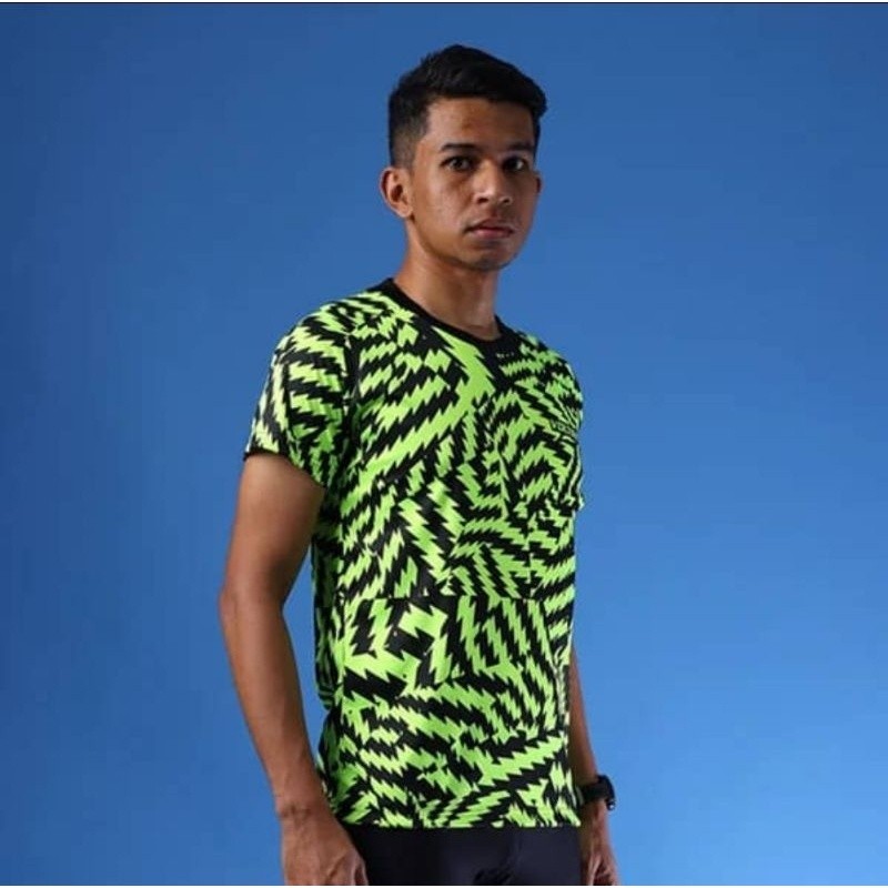 Purpose Versatile HALILINTAR FRAGMENT JERSEY NEON GREEN Have Multi - Image 2