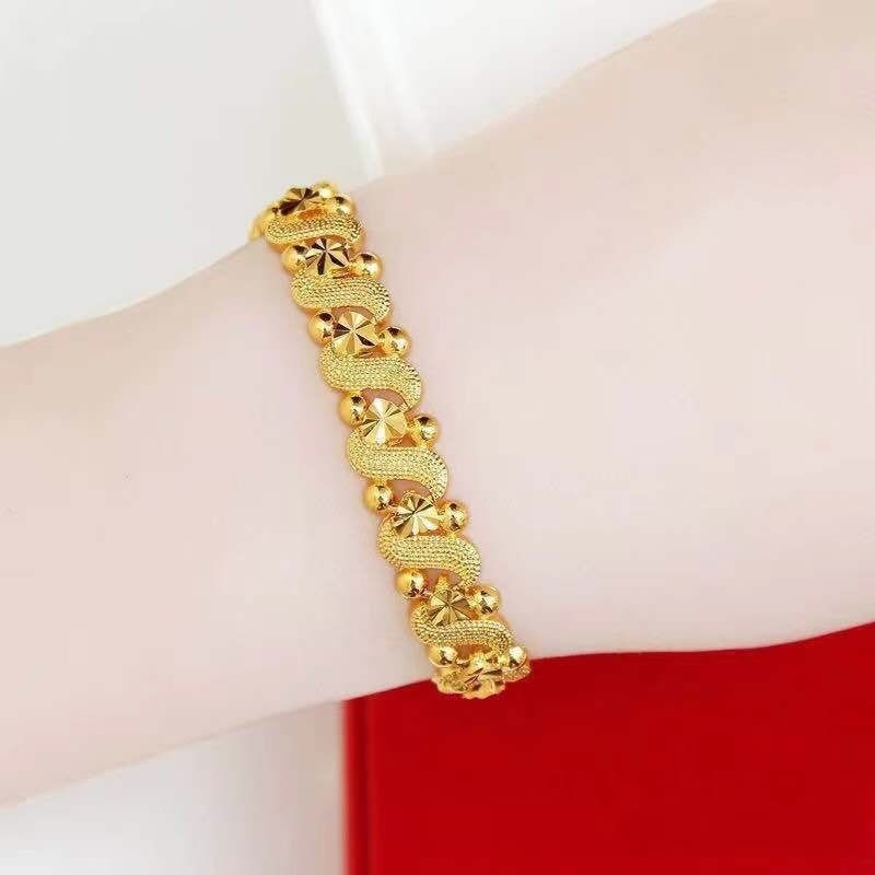 Durable Versatile Women Fashion Wedding Flower Heart Jewelry Bracelet Accessories - Image 2