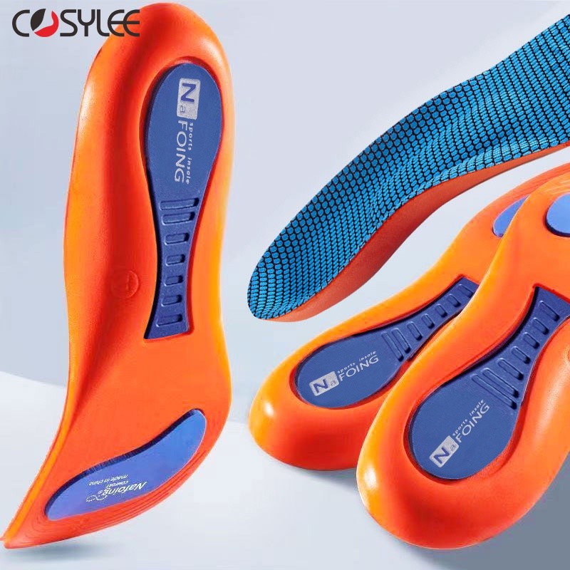 Gym Training Orthotic Insole Arch Support Flatfoot Running Insoles Shoes Sole Orthopedic Feet Ease Pressure Walking S... - Image 2