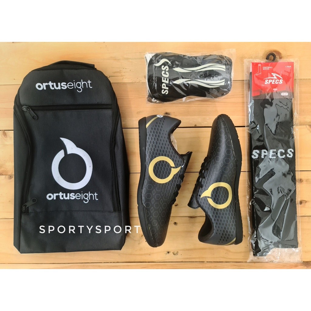 Accessory Portable Complete Package Of Latest Junior Kids Specs FUTSAL Shoes GRADE Oldschool Socks Bag - Image 3