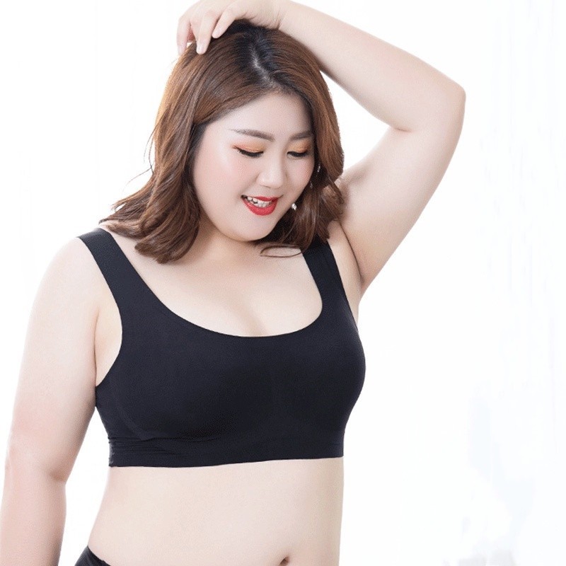 Have Purpose 【】 sports bra plus size 100kg thin section no steel ring gather anti-sagging D large - Image 3