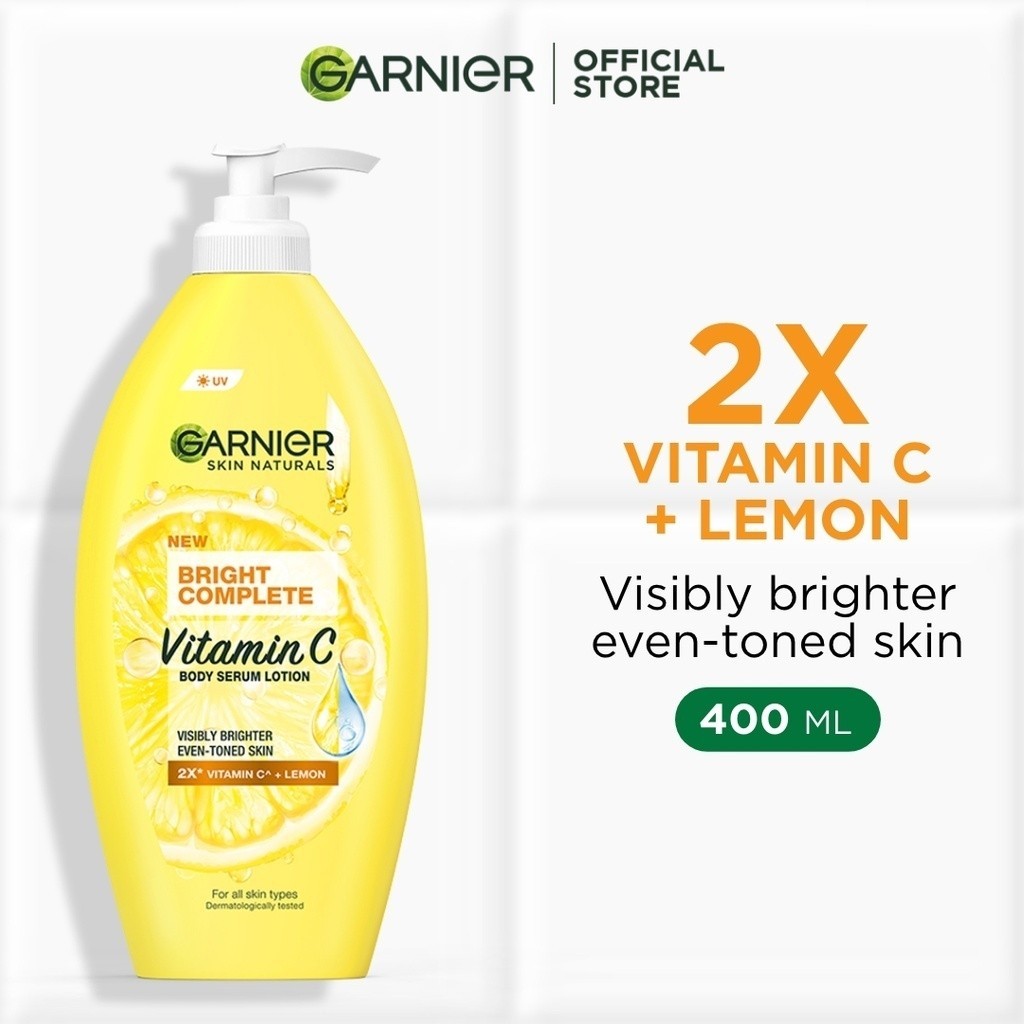 Garnier Bright Complete Vitamin C Body Serum Lotion (400ml)