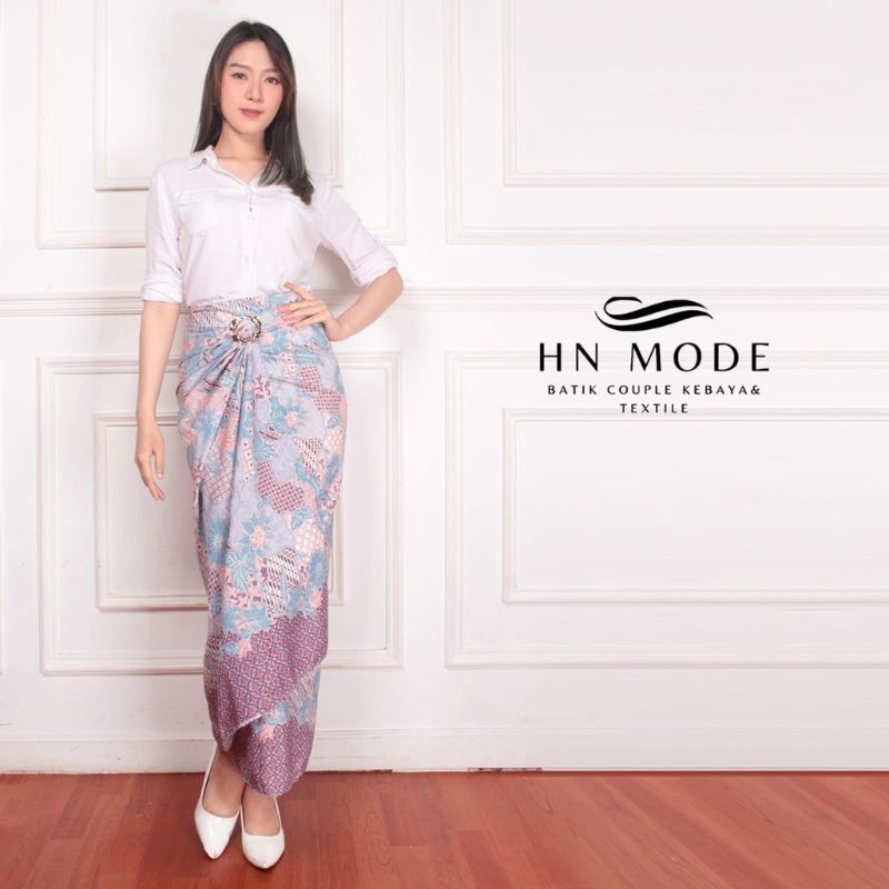 Durable Multi Batik Kebaya Lilit Skirt/Kebaya Bottoms/Modern Skirt/Latest Fabric Motifs - Image 2