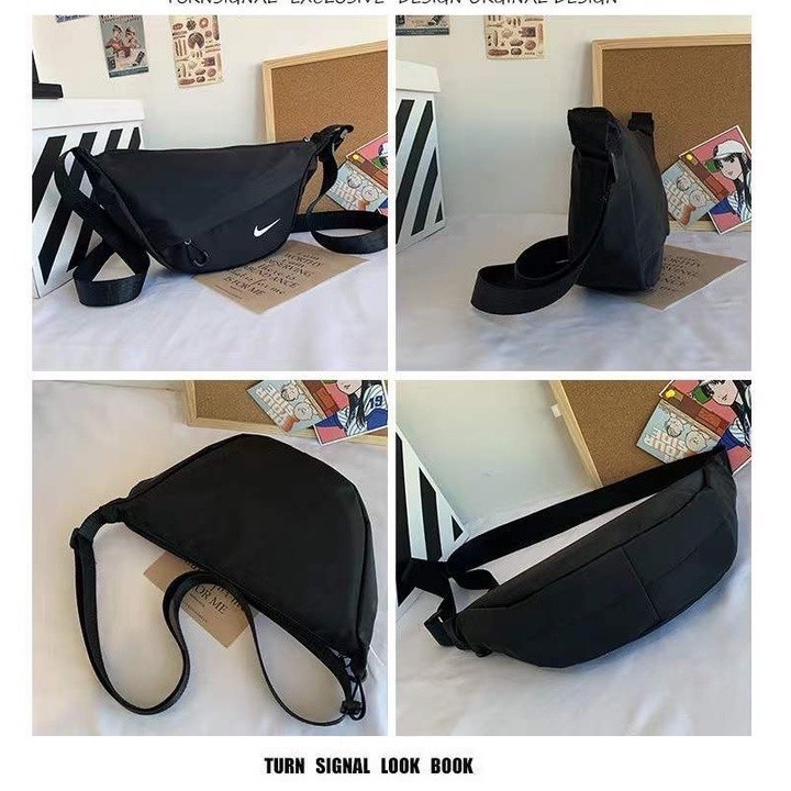 Style Daily high quality Women sl bags waist bag canvas shoulder NK &women small bag&Smooth material c Casual - Image 4