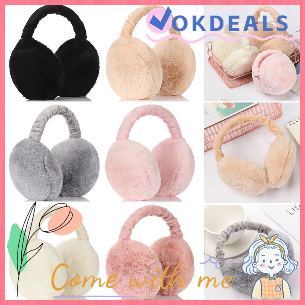 Have Durable OKDSHOP Women Earmuffs Fashion Foldable Autumn Winter Earflaps Purpose Multi - Image 2