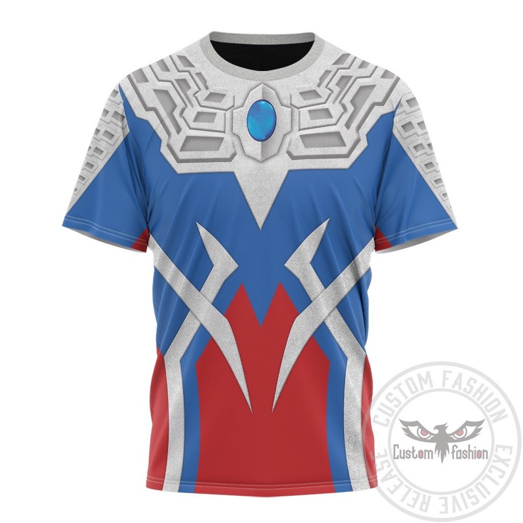 Purpose Versatile 【CustomFashion】Ultraman Zero Hoodie Long Sleeve Shirt T-shirt Zipper Hoodies Man Women Kid Suit... - Image 3