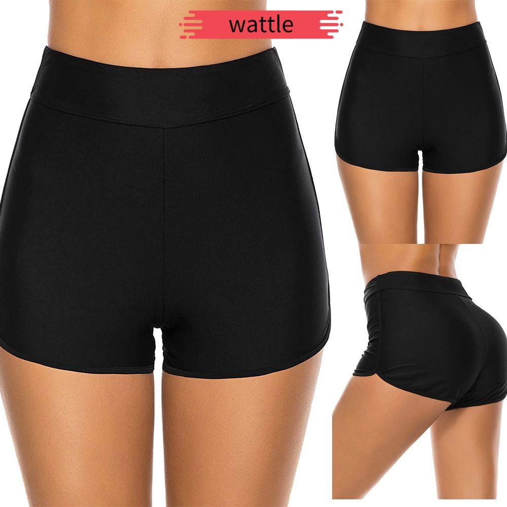 Must Purpose WATTLE Summer Swim Shorts Women Bikini Bottom High Waist Conservative suits Fashion Swimwear Trunk Tanki... - Image 3