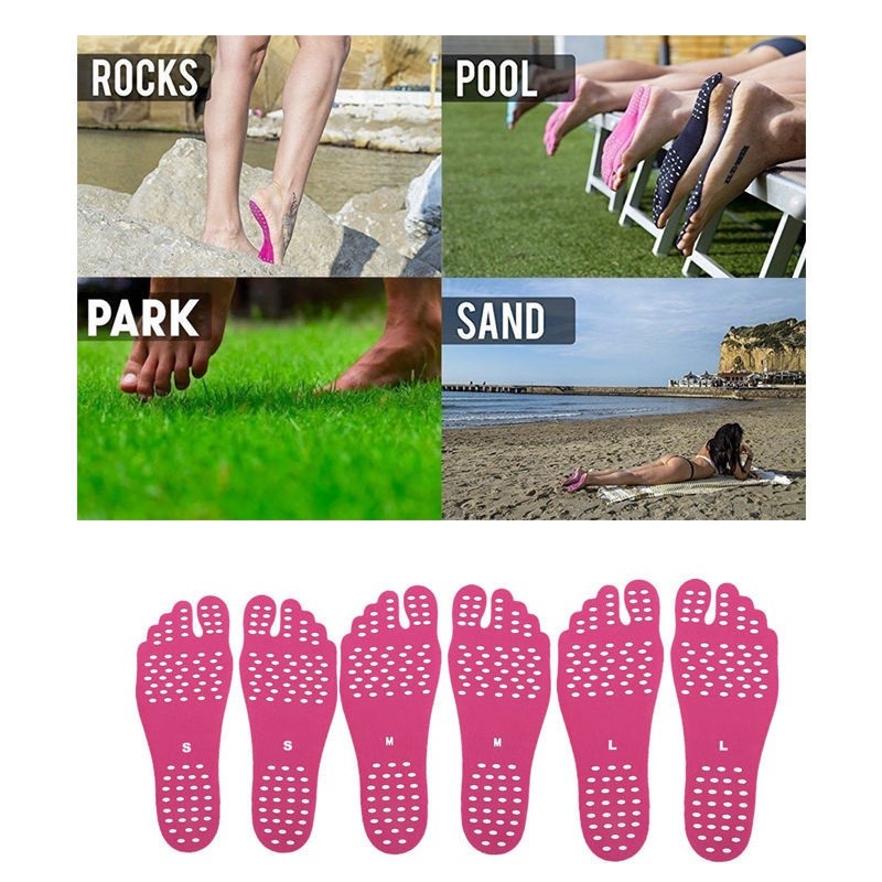 Quality Must SHUIO Foot Pad Stickers Beach Adhesive Insoles Invisible Non-slip Heat-res Reliable Premium - Image 2
