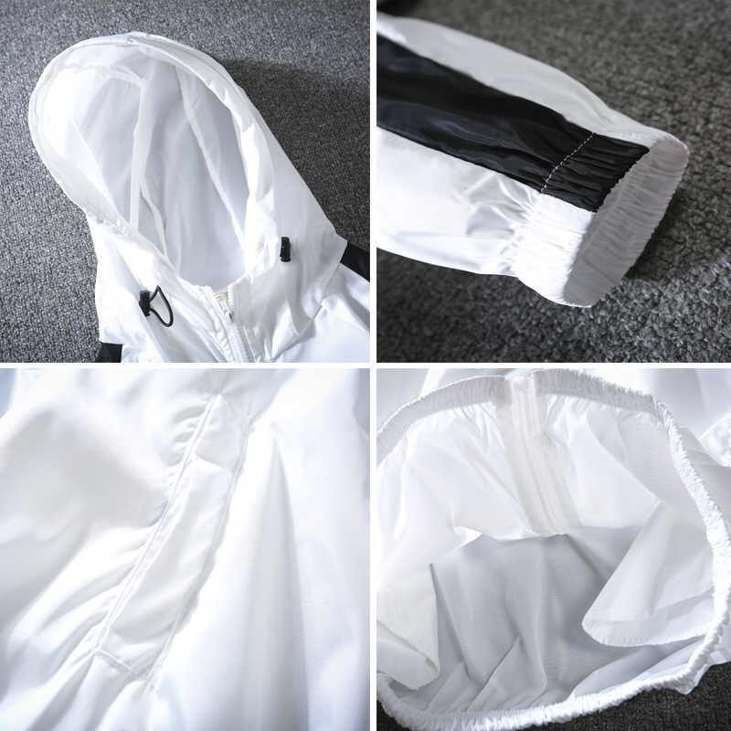 Reliable Durable Ready Stock Windbreaker Jacket Lightweight Waterproof Hoodie Outdoor Quite Dry Sunscreen Clothes Men... - Image 5