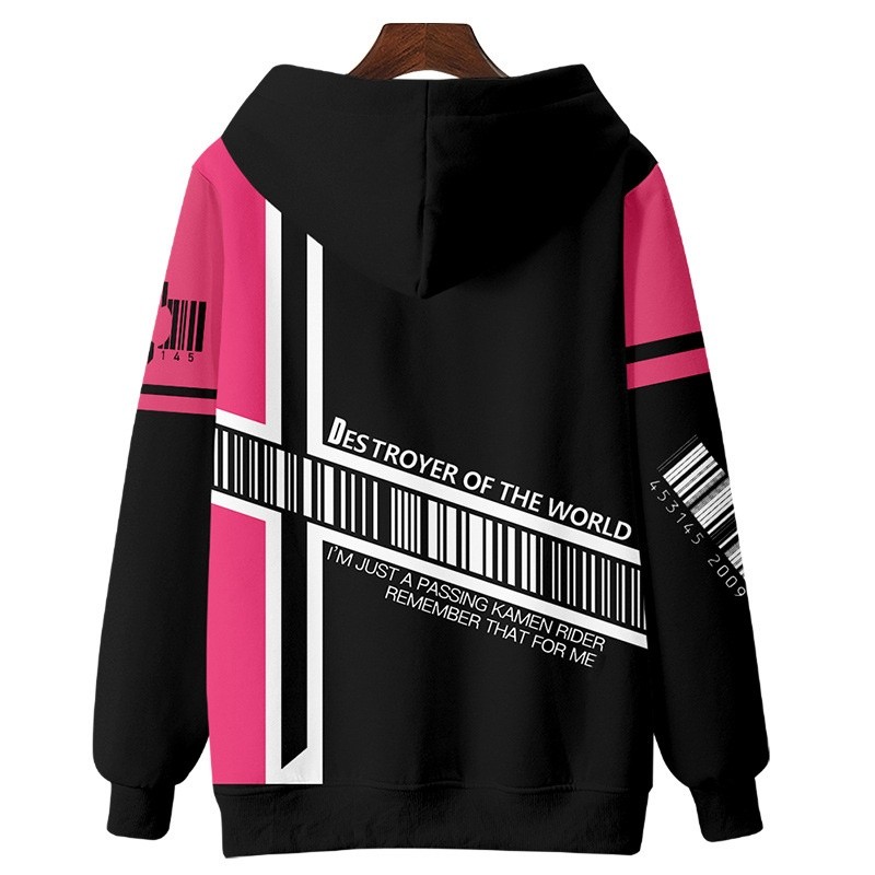 Must Essential Men Hoodie Kamen Rider 3D Printing Kids/Men/Women Autumn Winter Fashion Anime Hoodies Sweatshirt Long ... - Image 2