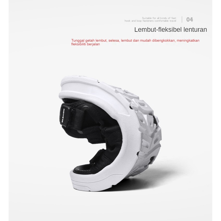 Multi Purpose Non-Slip Lightweight Men/Woman Sandals-Black/White/Gray（39-45 Size）Lelaki Wanita - Image 3
